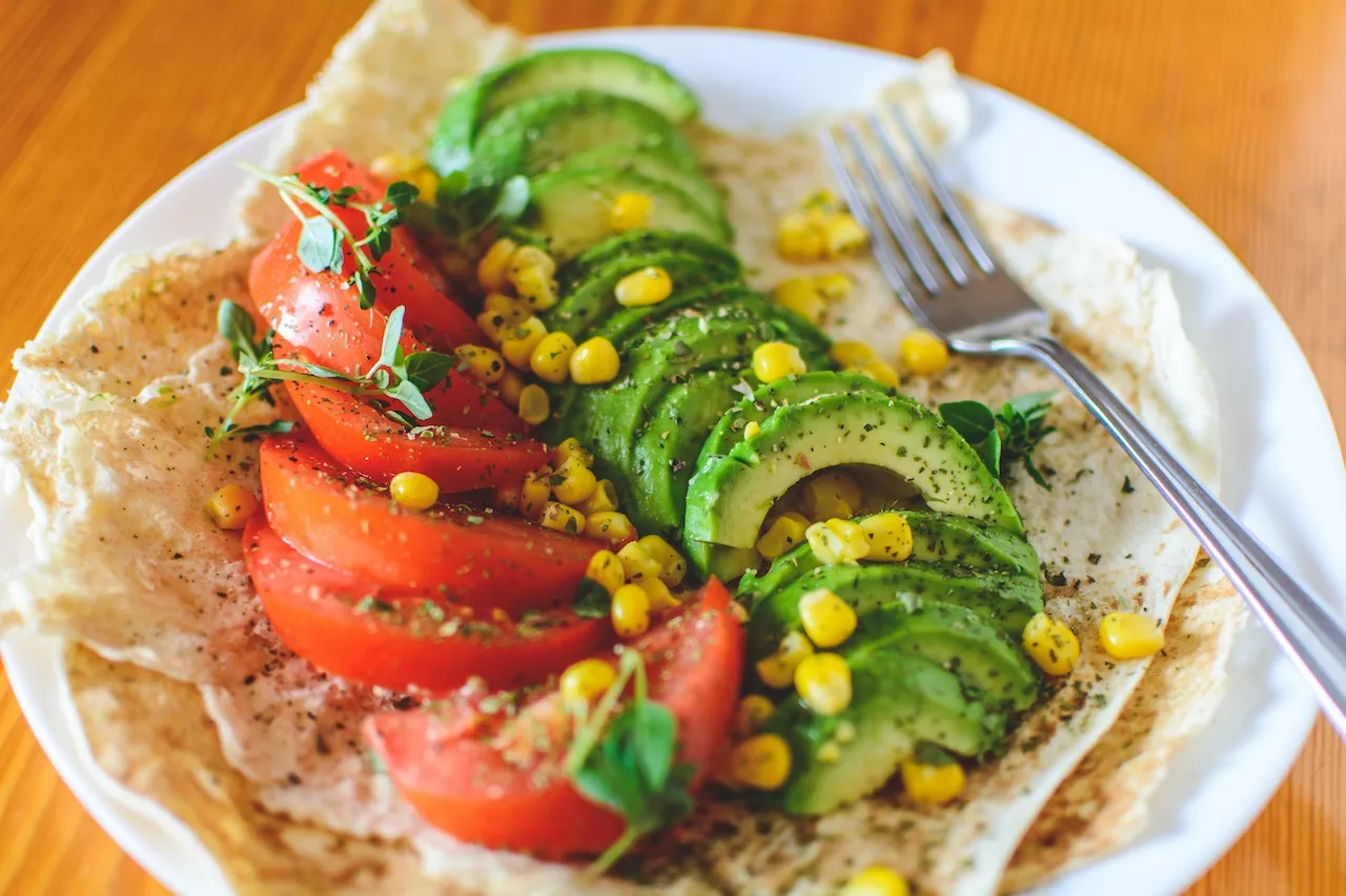 delicious vegan meal